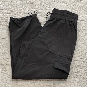 RBX Black Cargo Joggers S